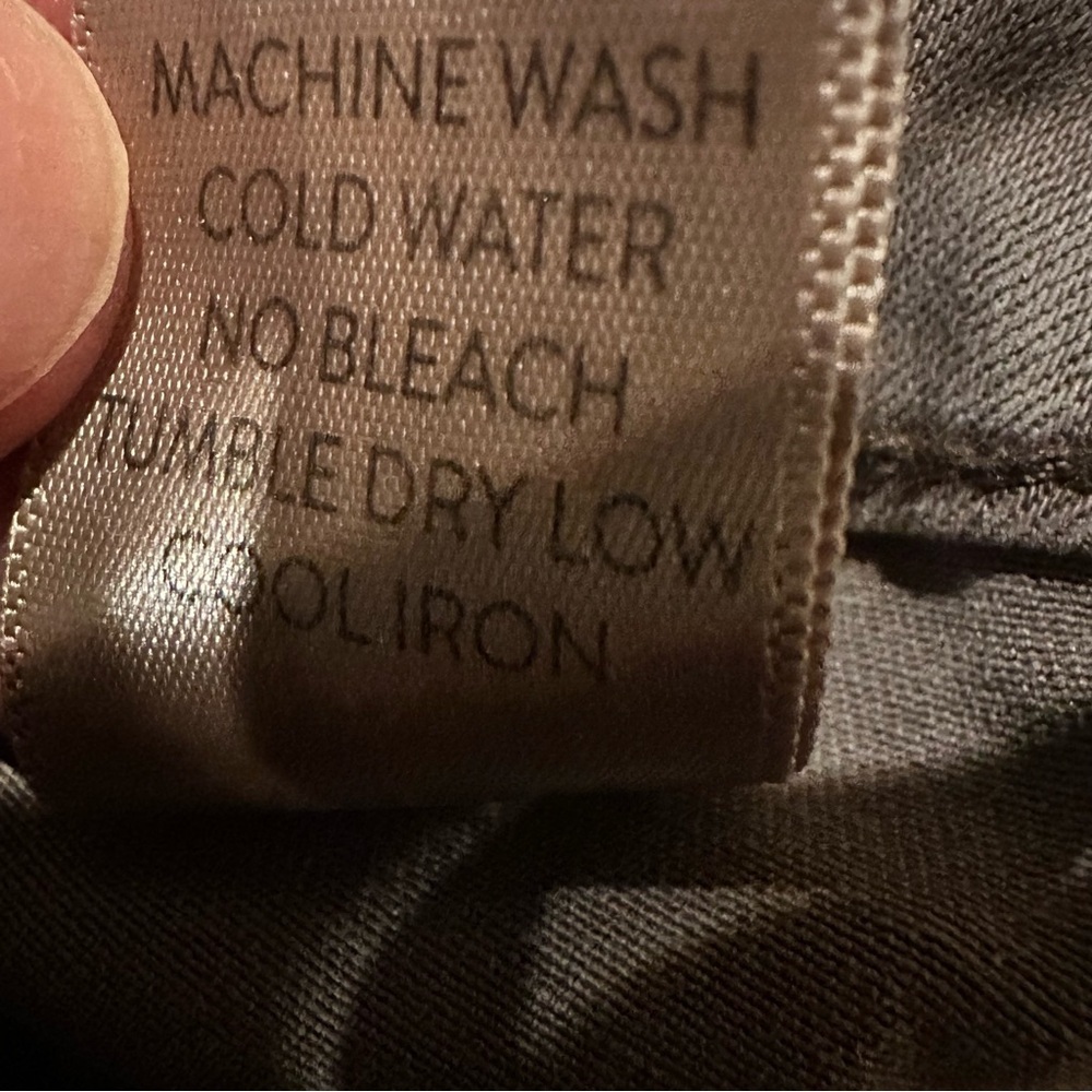 Pistola Hunter Skinny Cargo Zipper 27” Inseam Tencel Pants Women’s Size 27 Gray - Picture 9 of 9